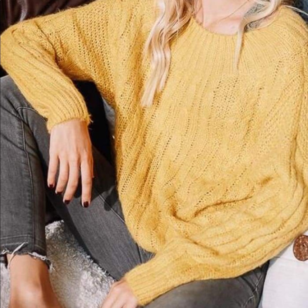 Mustard Sweater